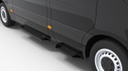 Série PROBLACK | Marchepied latéral fixe noir pour porte coulissante - Master | Movano | NV400