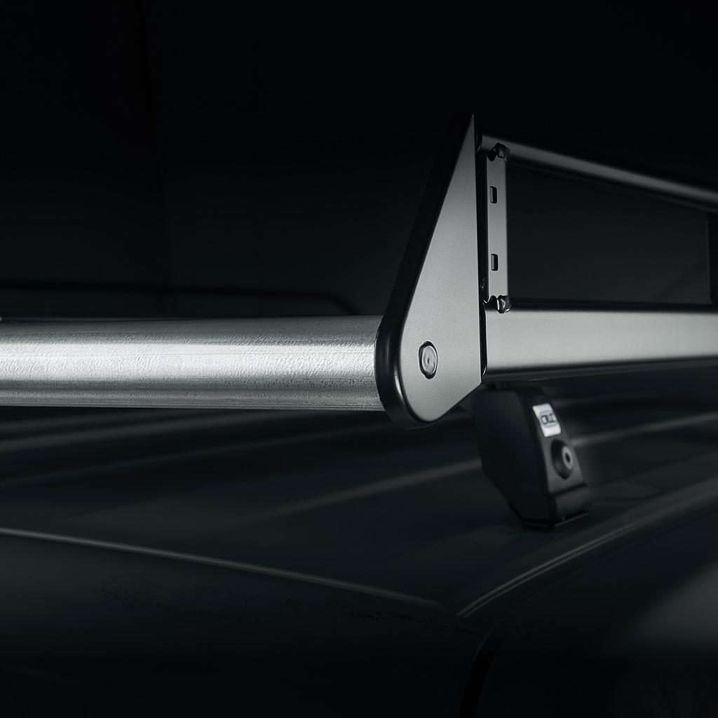 Série LS | 2 supports rouleau pour galerie modulaire acier