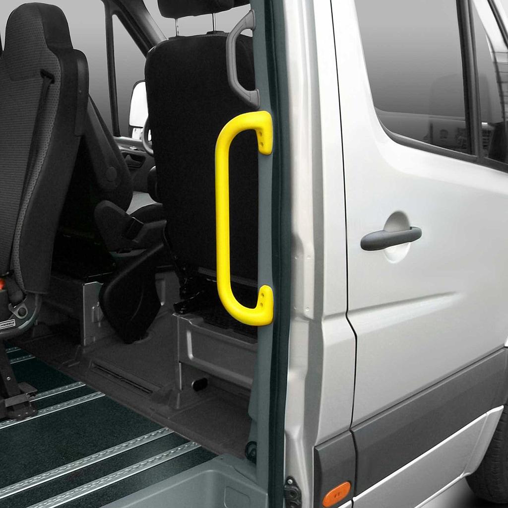 Poignée de maintien Série HGU jaune 330 mm