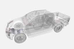 [806980] Série GMS | Protection alu moteur et boite à vitesses - Ford Ranger (2019 - 2022)