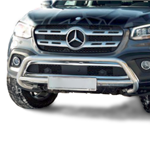 [818810] Série EUROBAR | Barre de protection avant acier inox - X-Class