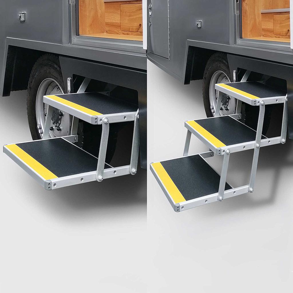 Machine escalier professionnelles 8 marches avec écran LED complet