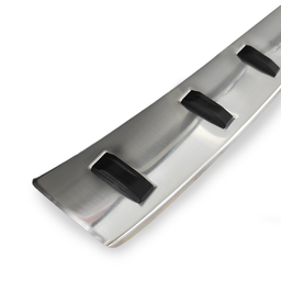 [840903] Série NEVADA INOX | Protection de seuil arrière inox avec caoutchouc antidérapant pour Duster I