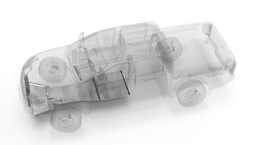 [807405] Série GMS | Protection alu moteur et boite à vitesses + protection avant sous parechoc - Ford Ranger (2023 - )